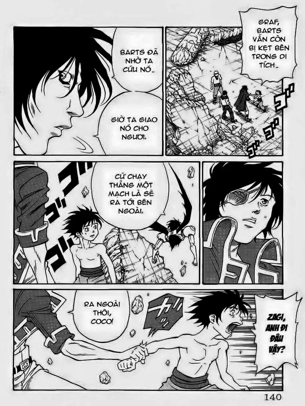 Truyện Tranh Vua Trên Biển - Full Ahead Coco trang 4