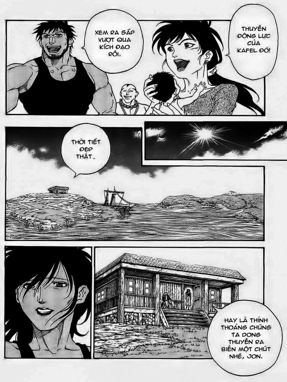 Truyện Tranh Vua Trên Biển - Full Ahead Coco trang 4