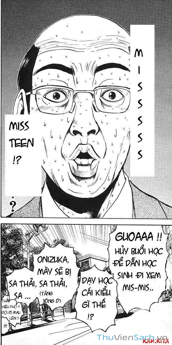 Truyện Tranh Thầy Giáo Vĩ Đại Onizuka - Gto trang 3