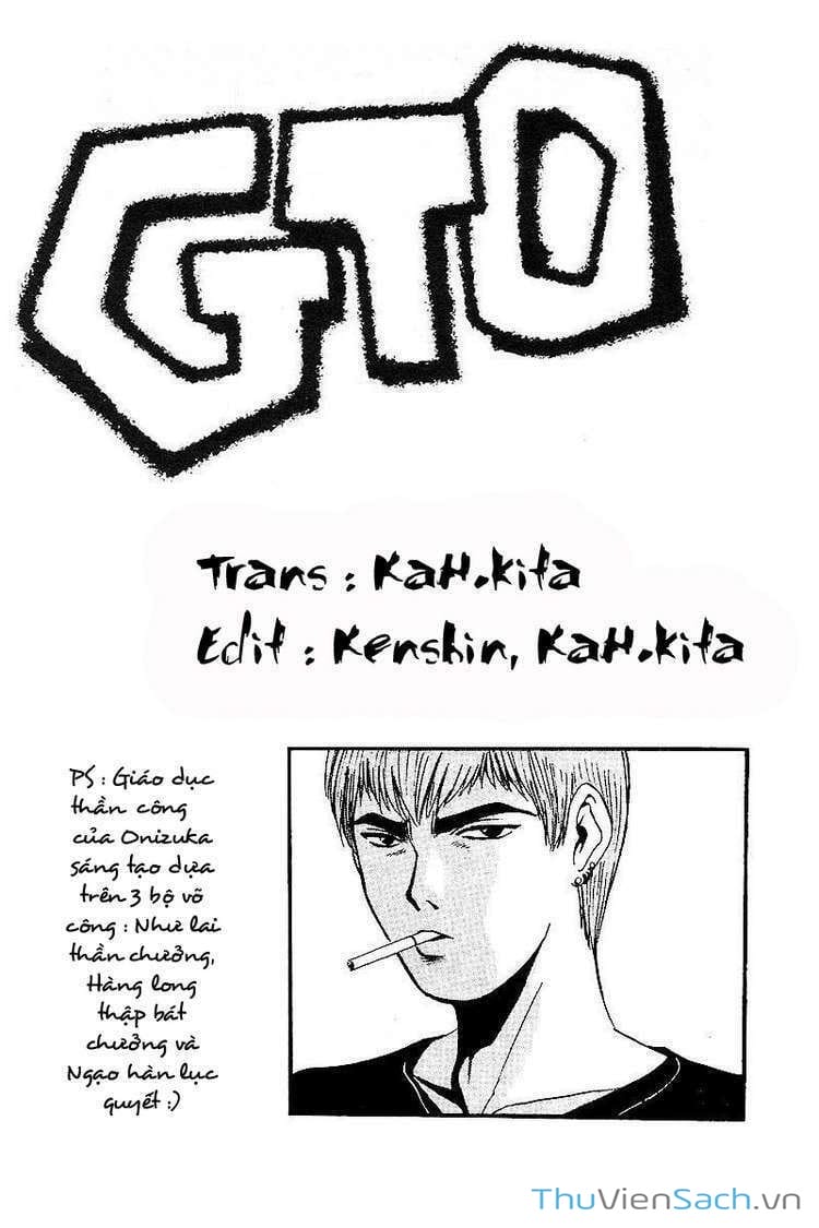 Truyện Tranh Thầy Giáo Vĩ Đại Onizuka - Gto trang 3