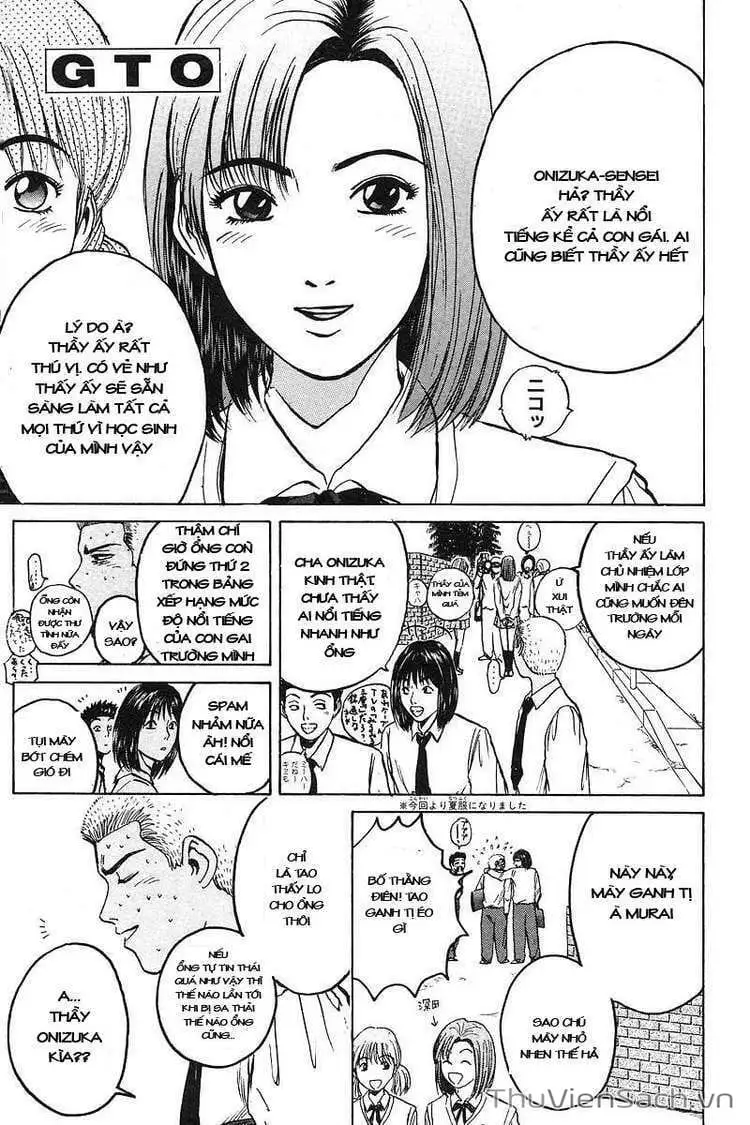 Truyện Tranh Thầy Giáo Vĩ Đại Onizuka - Gto trang 3