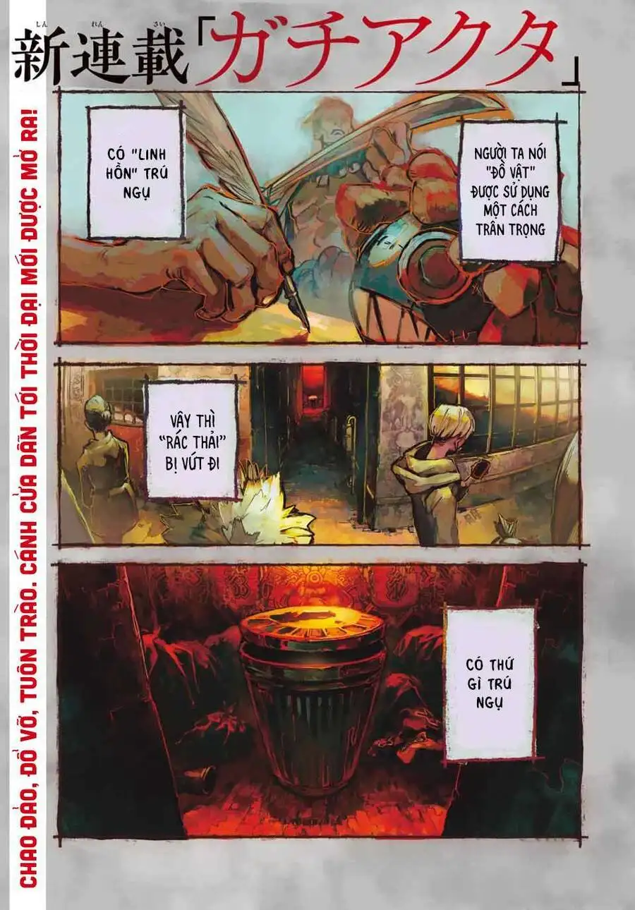 Truyện Tranh Quái Thú Rác Rưởi - Gachi Akuta trang 4