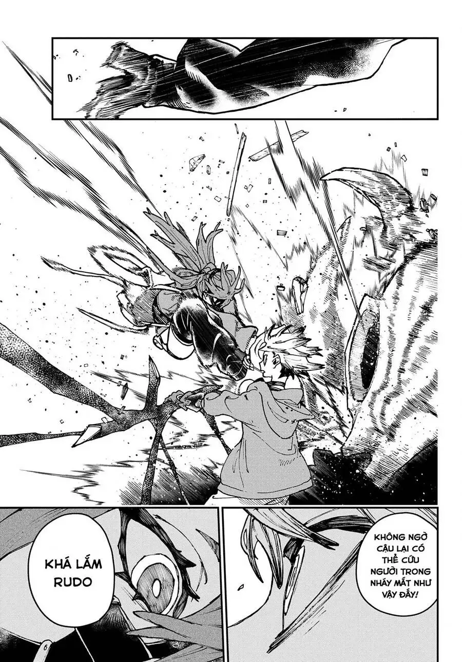 Truyện Tranh Quái Thú Rác Rưởi - Gachi Akuta trang 4