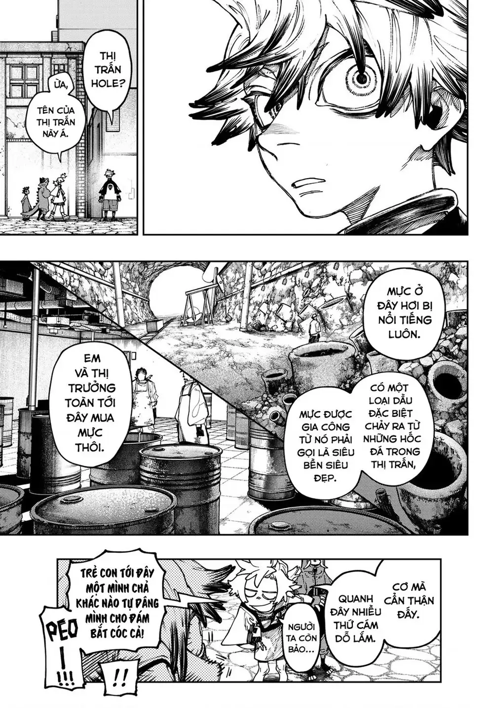 Truyện Tranh Quái Thú Rác Rưởi - Gachi Akuta trang 4