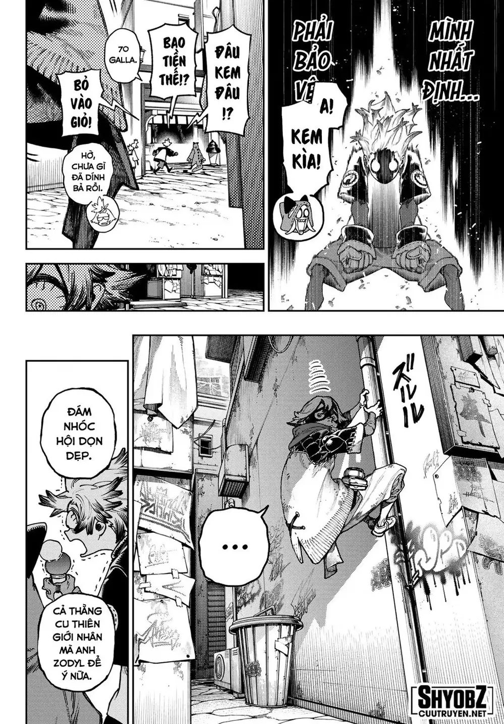 Truyện Tranh Quái Thú Rác Rưởi - Gachi Akuta trang 4