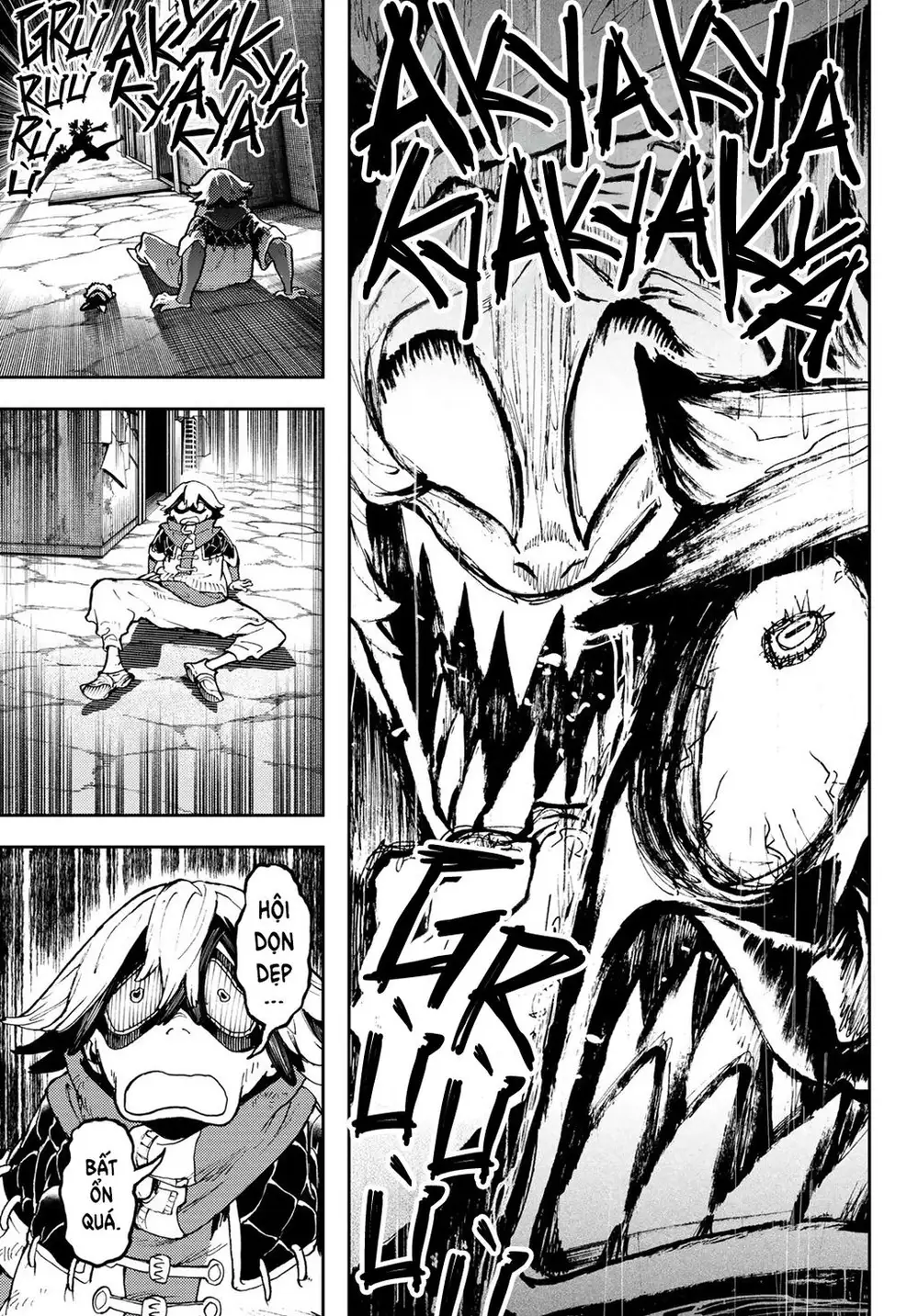 Truyện Tranh Quái Thú Rác Rưởi - Gachi Akuta trang 4