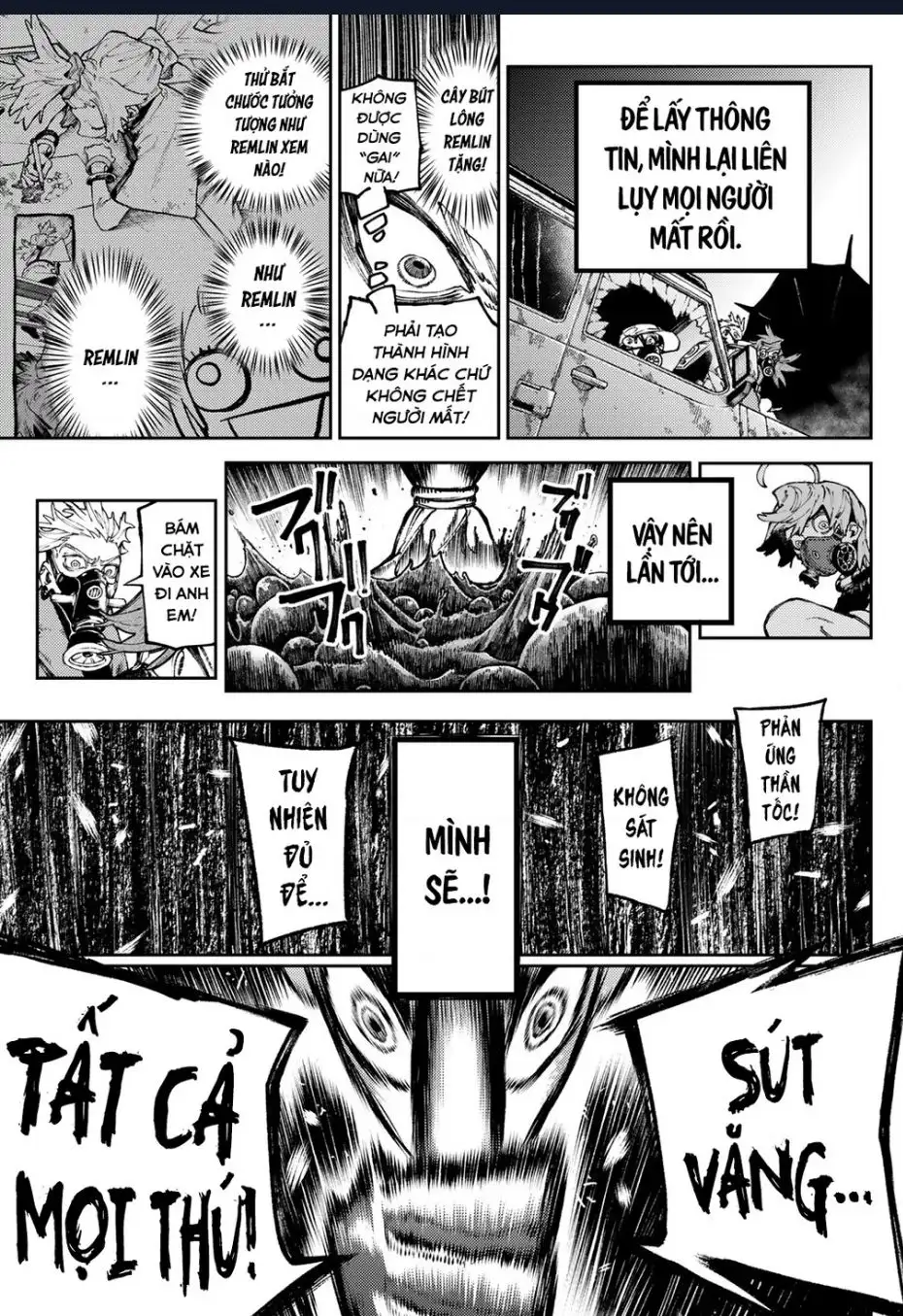 Truyện Tranh Quái Thú Rác Rưởi - Gachi Akuta trang 4