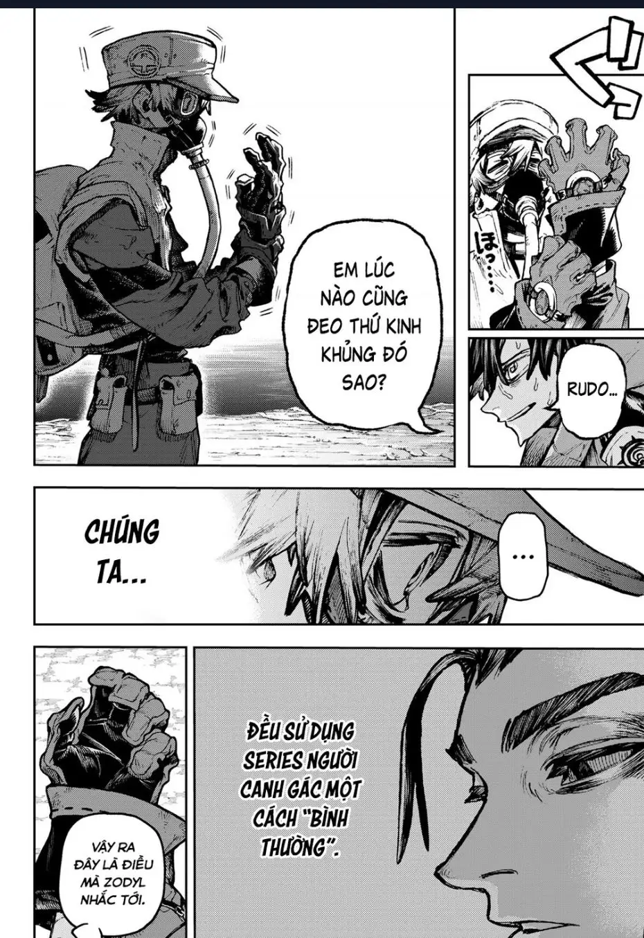 Truyện Tranh Quái Thú Rác Rưởi - Gachi Akuta trang 4