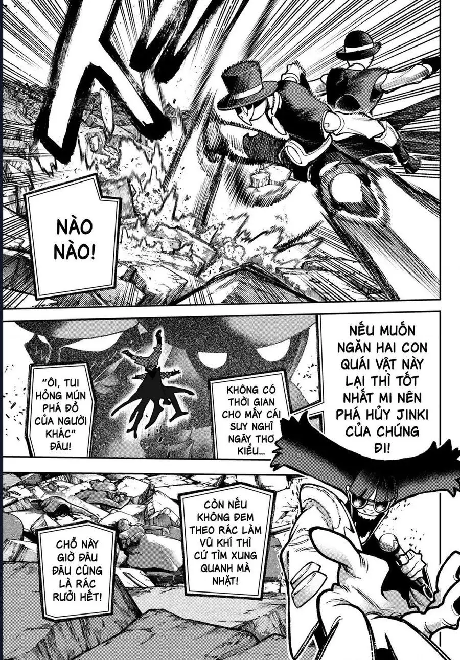 Truyện Tranh Quái Thú Rác Rưởi - Gachi Akuta trang 4