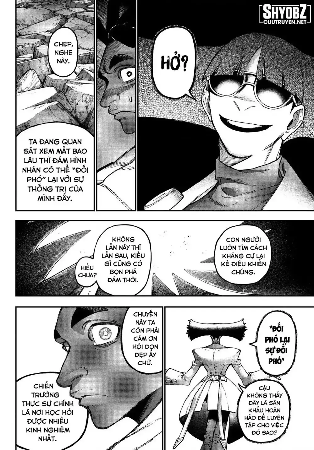 Truyện Tranh Quái Thú Rác Rưởi - Gachi Akuta trang 4