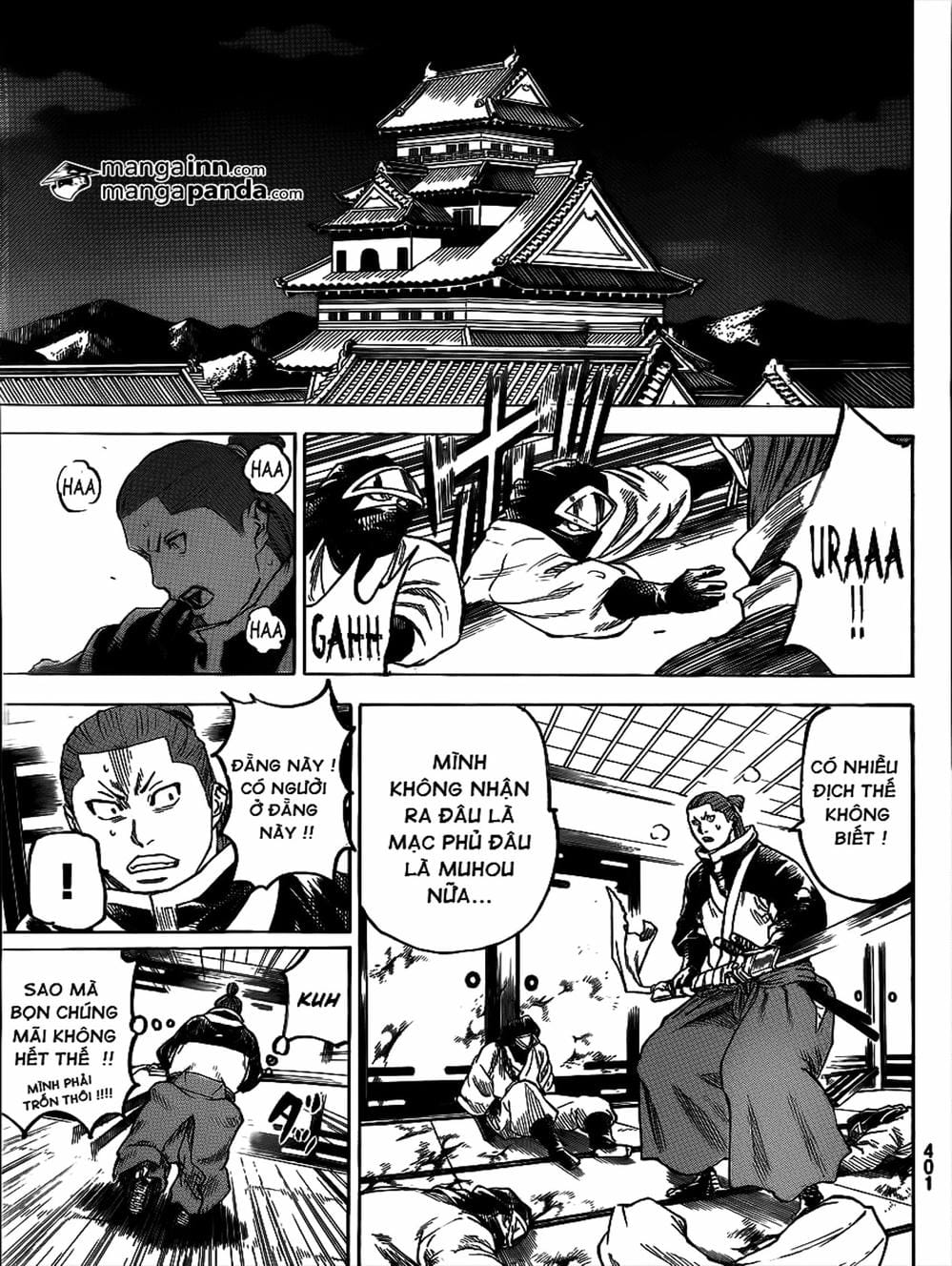 Truyện Tranh Ngã Gian Loạn - Gamaran trang 5