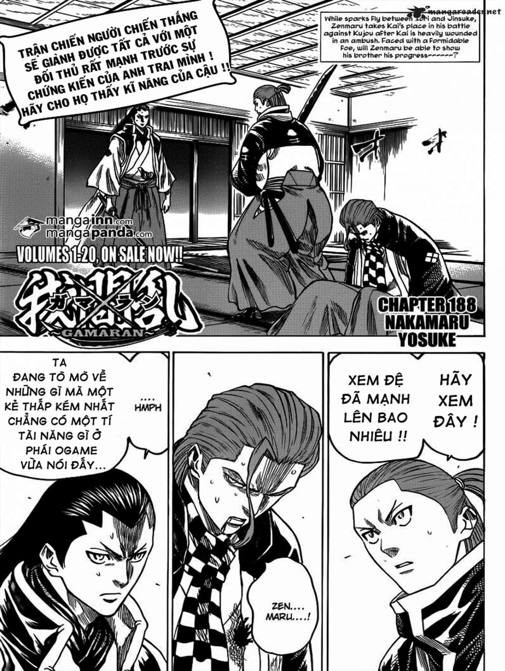 Truyện Tranh Ngã Gian Loạn - Gamaran trang 5