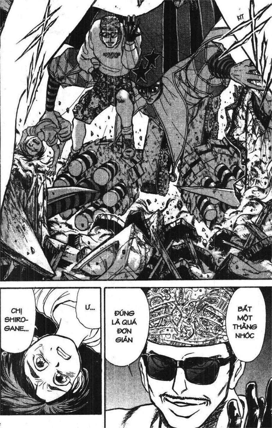 Truyện Tranh Gánh Xiếc Quái Dị - Karakuri Circus trang 5