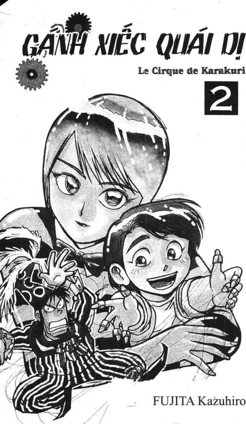 Truyện Tranh Gánh Xiếc Quái Dị - Karakuri Circus trang 5