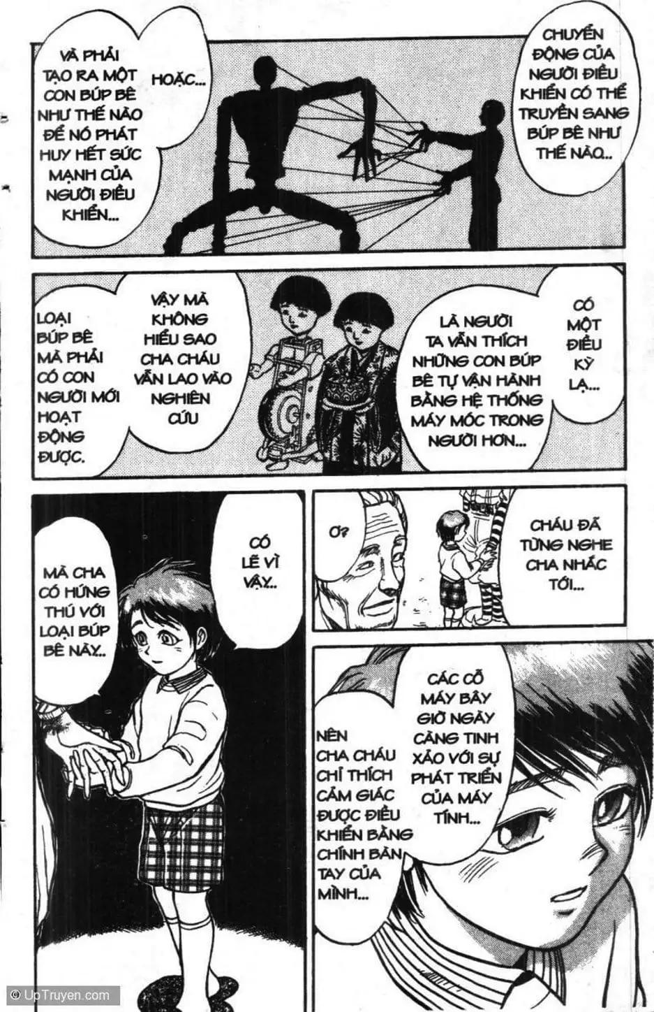 Truyện Tranh Gánh Xiếc Quái Dị - Karakuri Circus trang 5