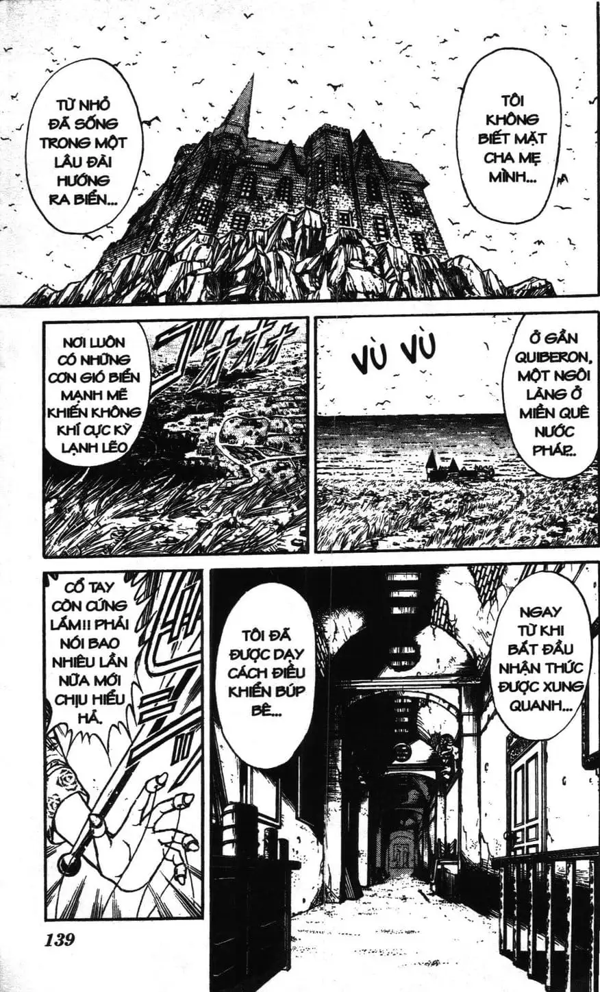 Truyện Tranh Gánh Xiếc Quái Dị - Karakuri Circus trang 5