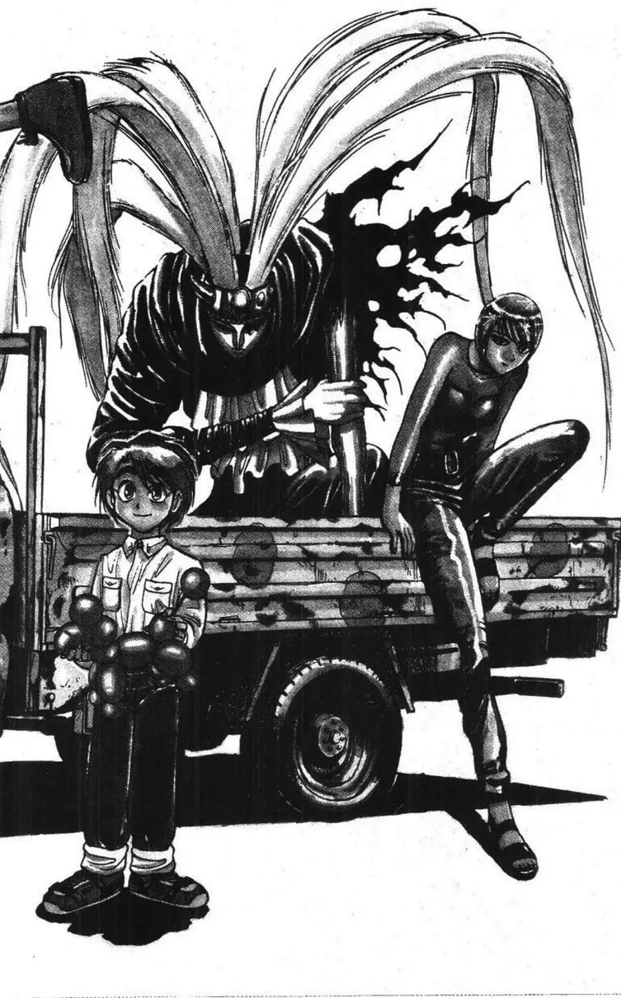 Truyện Tranh Gánh Xiếc Quái Dị - Karakuri Circus trang 5