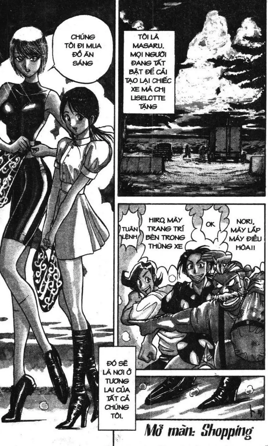 Truyện Tranh Gánh Xiếc Quái Dị - Karakuri Circus trang 5