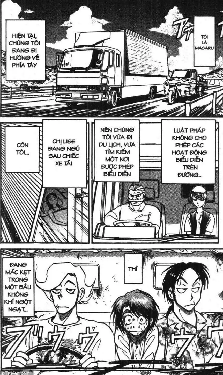 Truyện Tranh Gánh Xiếc Quái Dị - Karakuri Circus trang 5