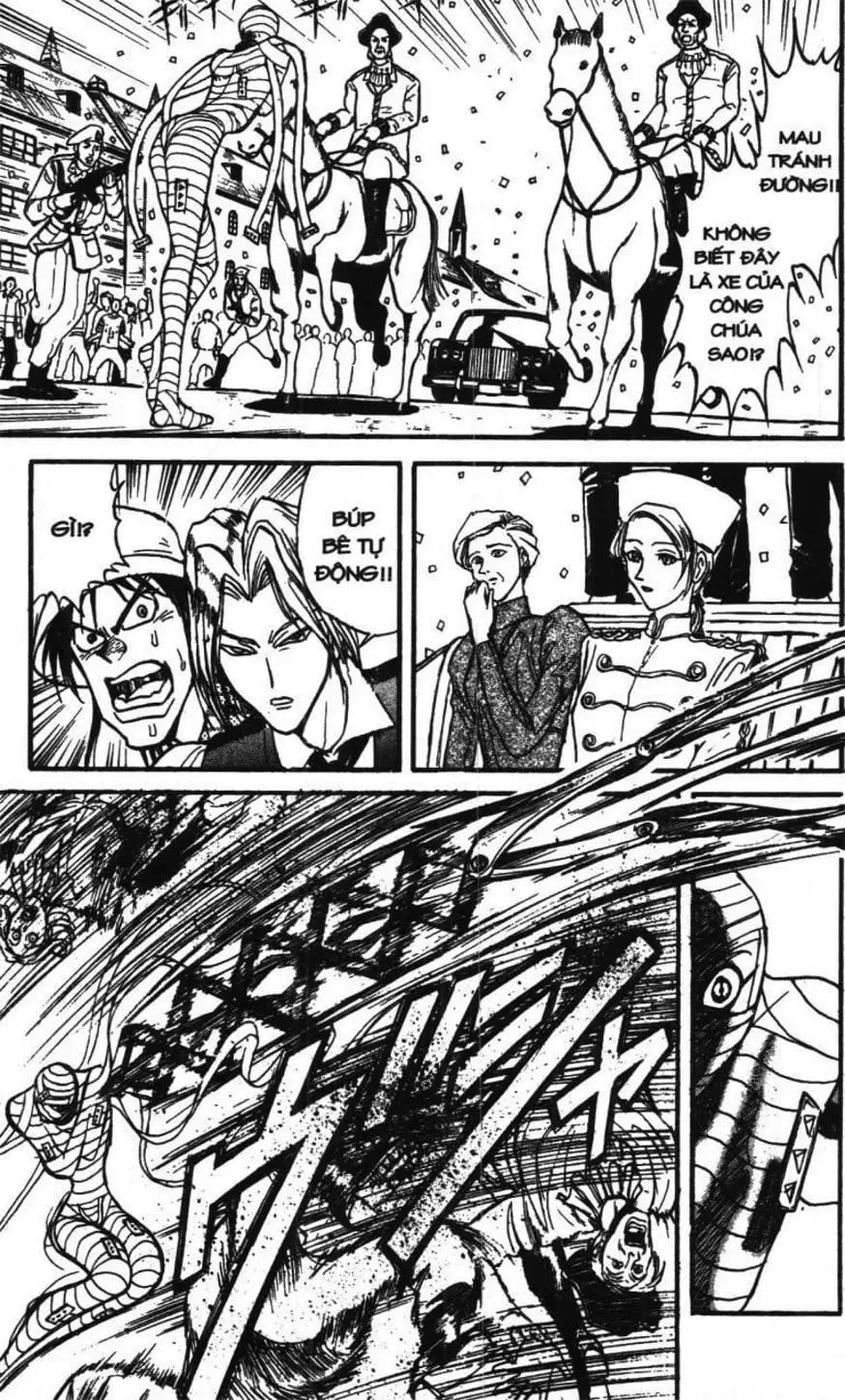 Truyện Tranh Gánh Xiếc Quái Dị - Karakuri Circus trang 5