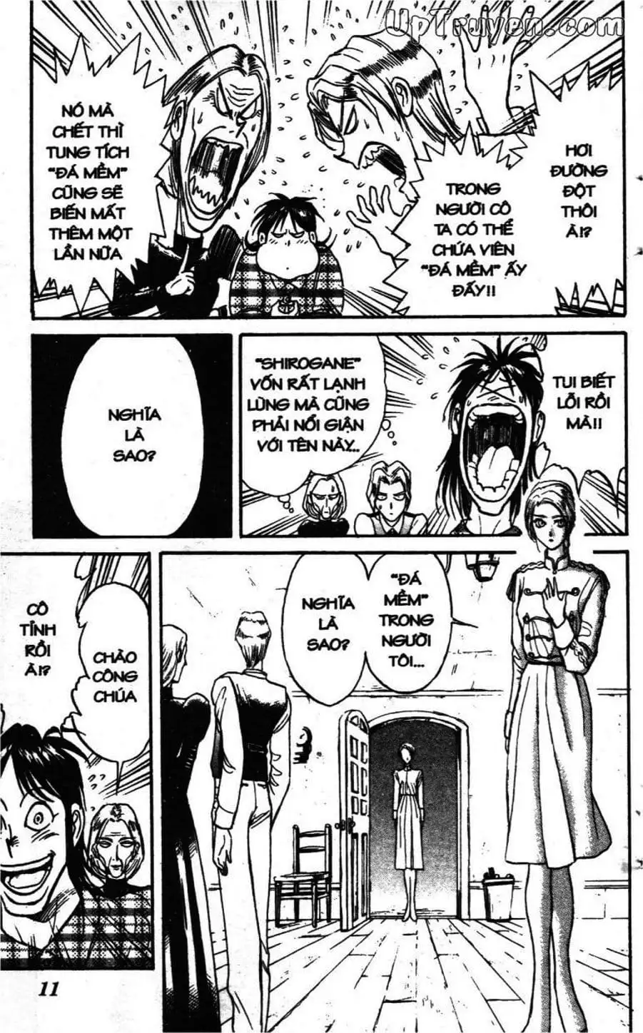 Truyện Tranh Gánh Xiếc Quái Dị - Karakuri Circus trang 5