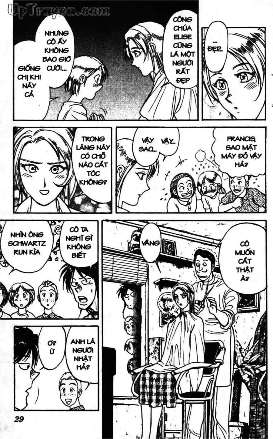 Truyện Tranh Gánh Xiếc Quái Dị - Karakuri Circus trang 5