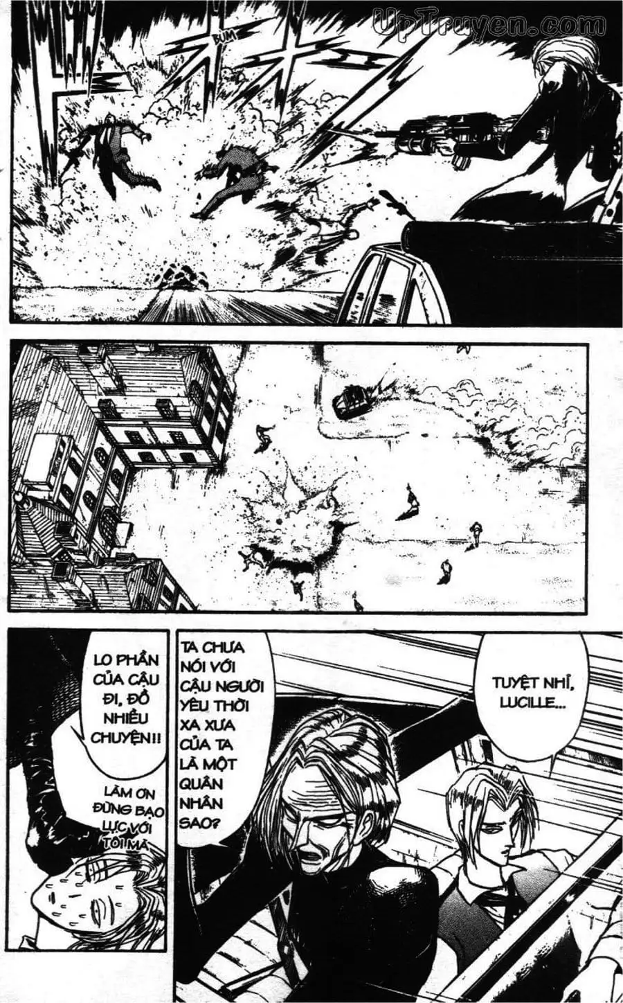 Truyện Tranh Gánh Xiếc Quái Dị - Karakuri Circus trang 5