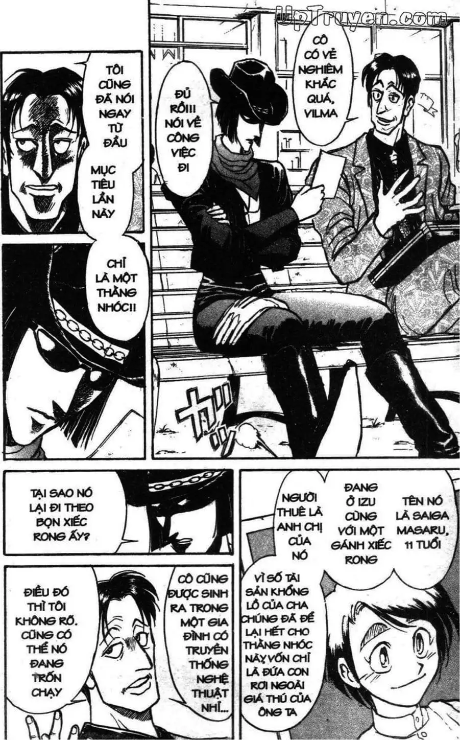 Truyện Tranh Gánh Xiếc Quái Dị - Karakuri Circus trang 5