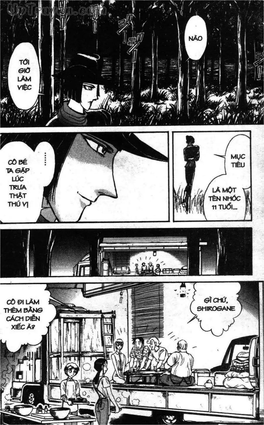 Truyện Tranh Gánh Xiếc Quái Dị - Karakuri Circus trang 5