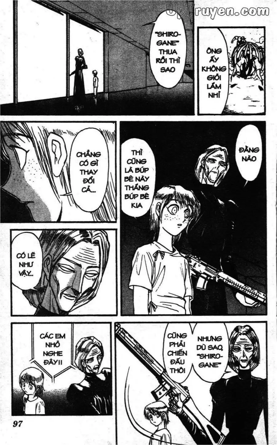 Truyện Tranh Gánh Xiếc Quái Dị - Karakuri Circus trang 5