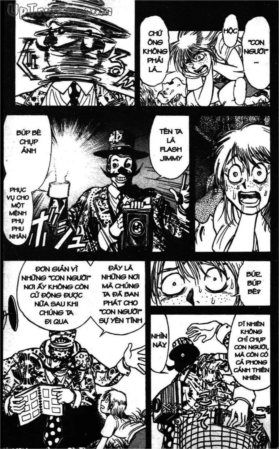 Truyện Tranh Gánh Xiếc Quái Dị - Karakuri Circus trang 5