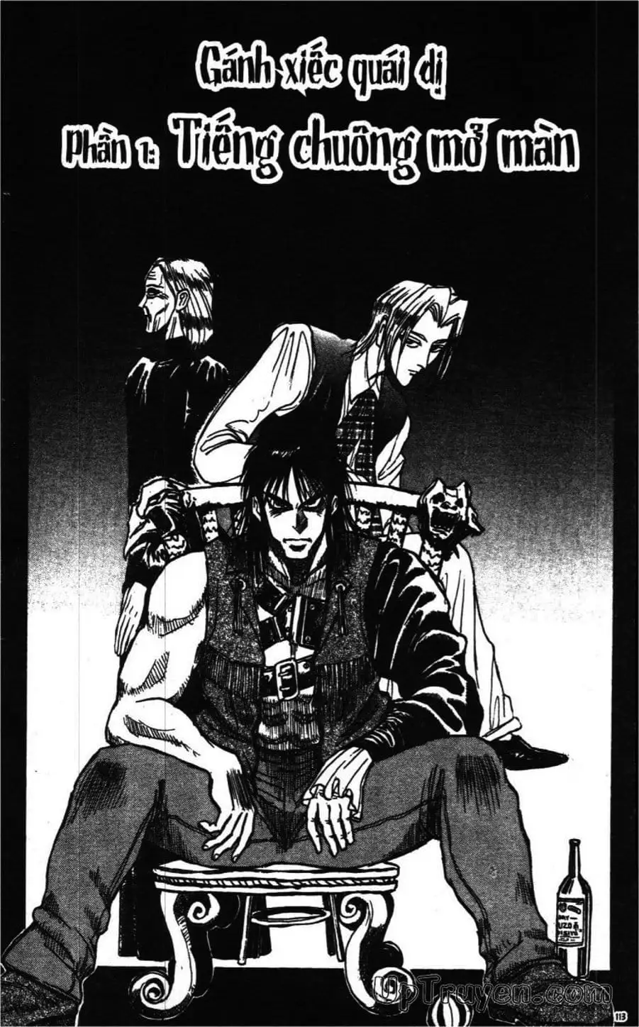 Truyện Tranh Gánh Xiếc Quái Dị - Karakuri Circus trang 5