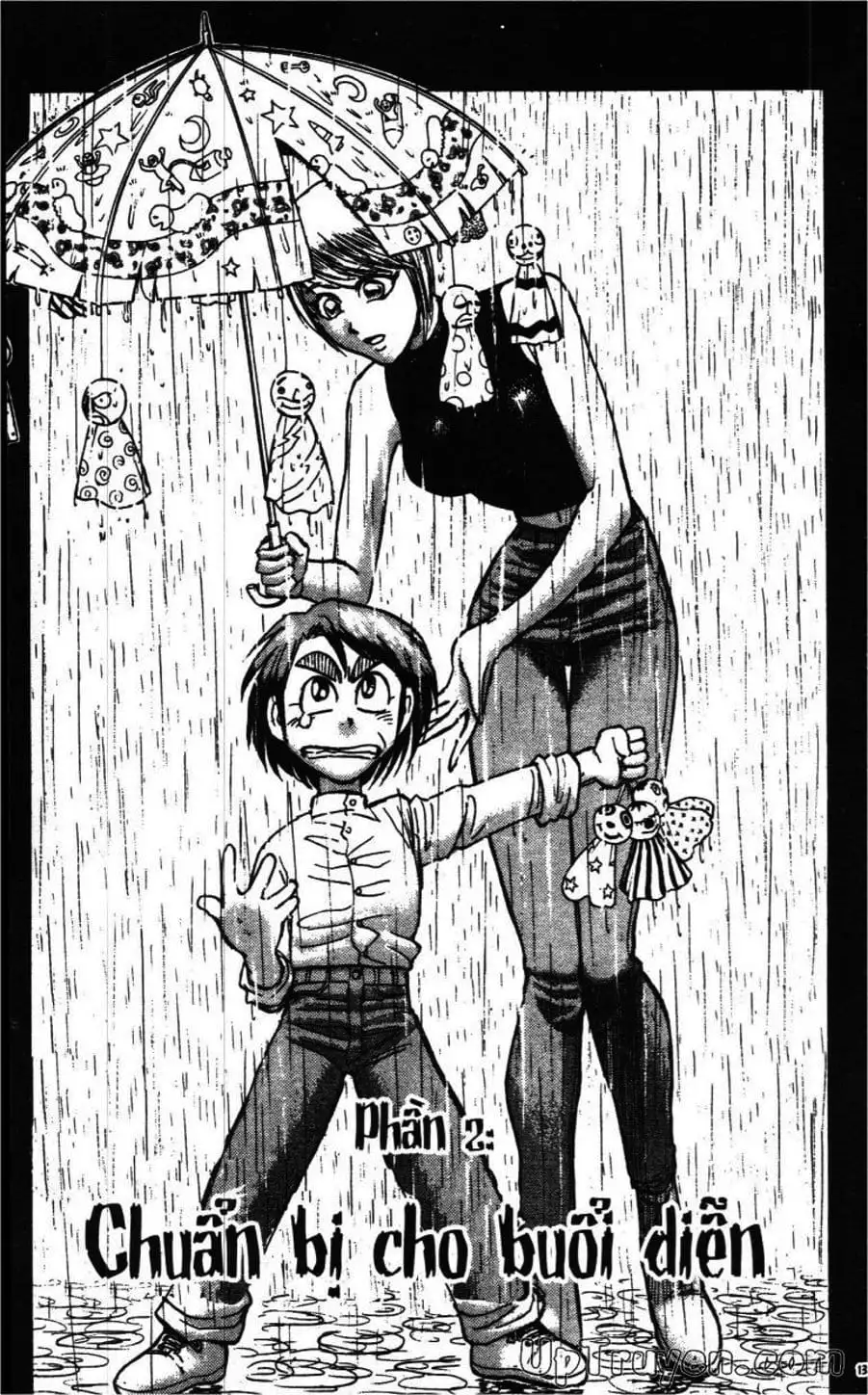 Truyện Tranh Gánh Xiếc Quái Dị - Karakuri Circus trang 5