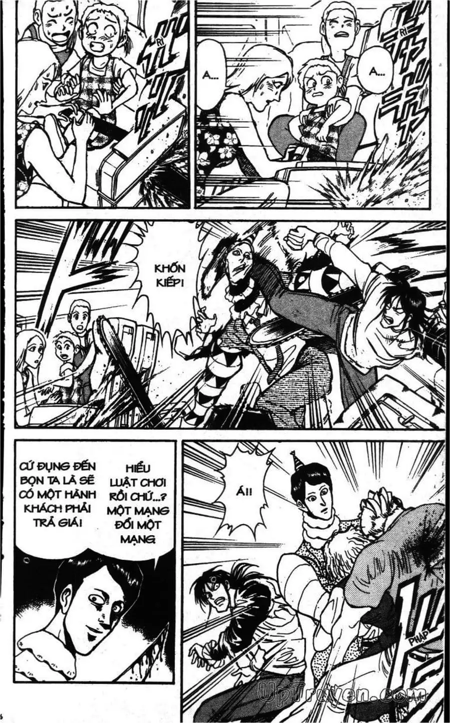 Truyện Tranh Gánh Xiếc Quái Dị - Karakuri Circus trang 5