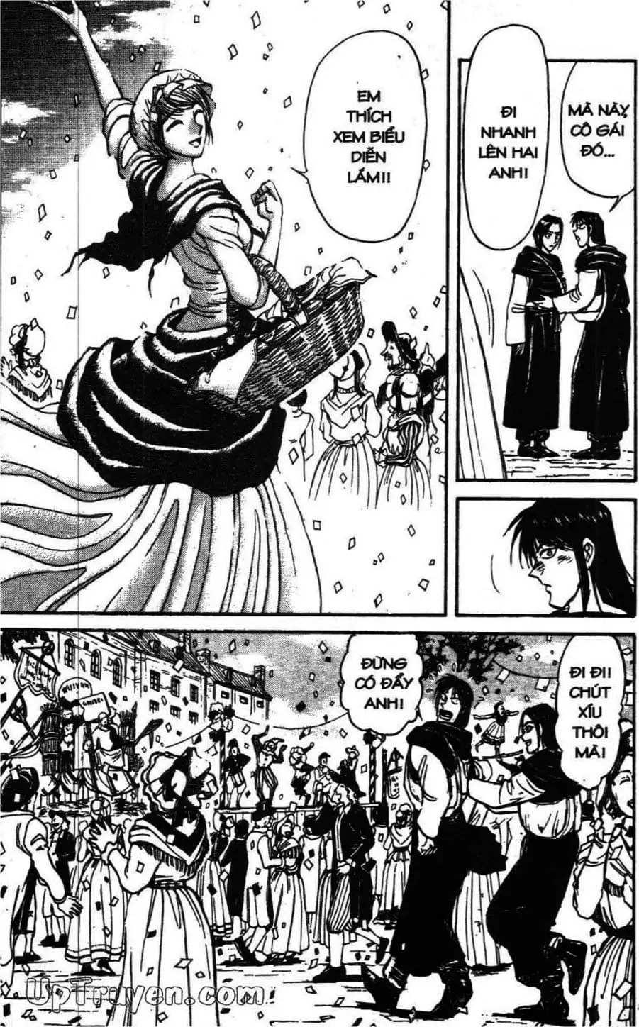 Truyện Tranh Gánh Xiếc Quái Dị - Karakuri Circus trang 5