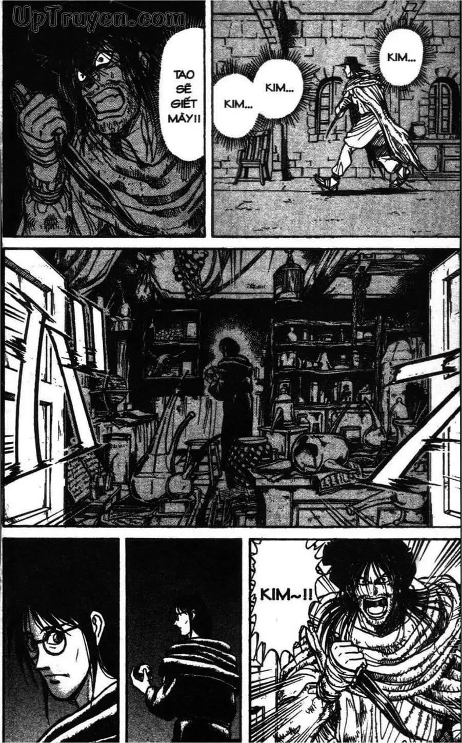 Truyện Tranh Gánh Xiếc Quái Dị - Karakuri Circus trang 5