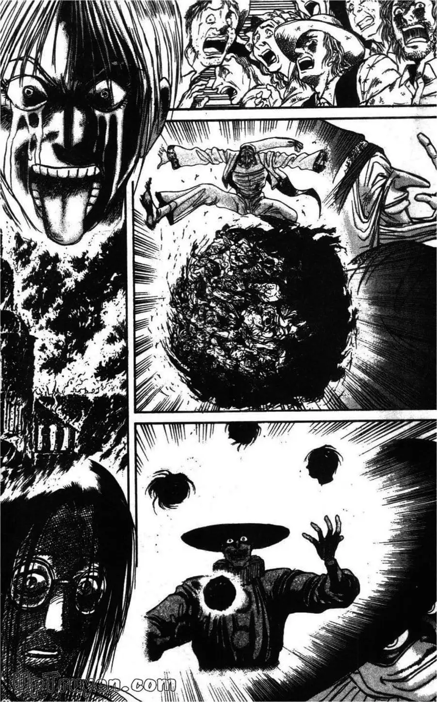 Truyện Tranh Gánh Xiếc Quái Dị - Karakuri Circus trang 5