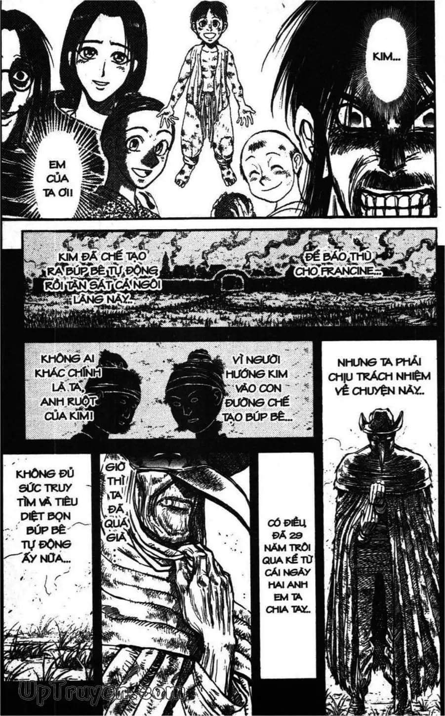 Truyện Tranh Gánh Xiếc Quái Dị - Karakuri Circus trang 5