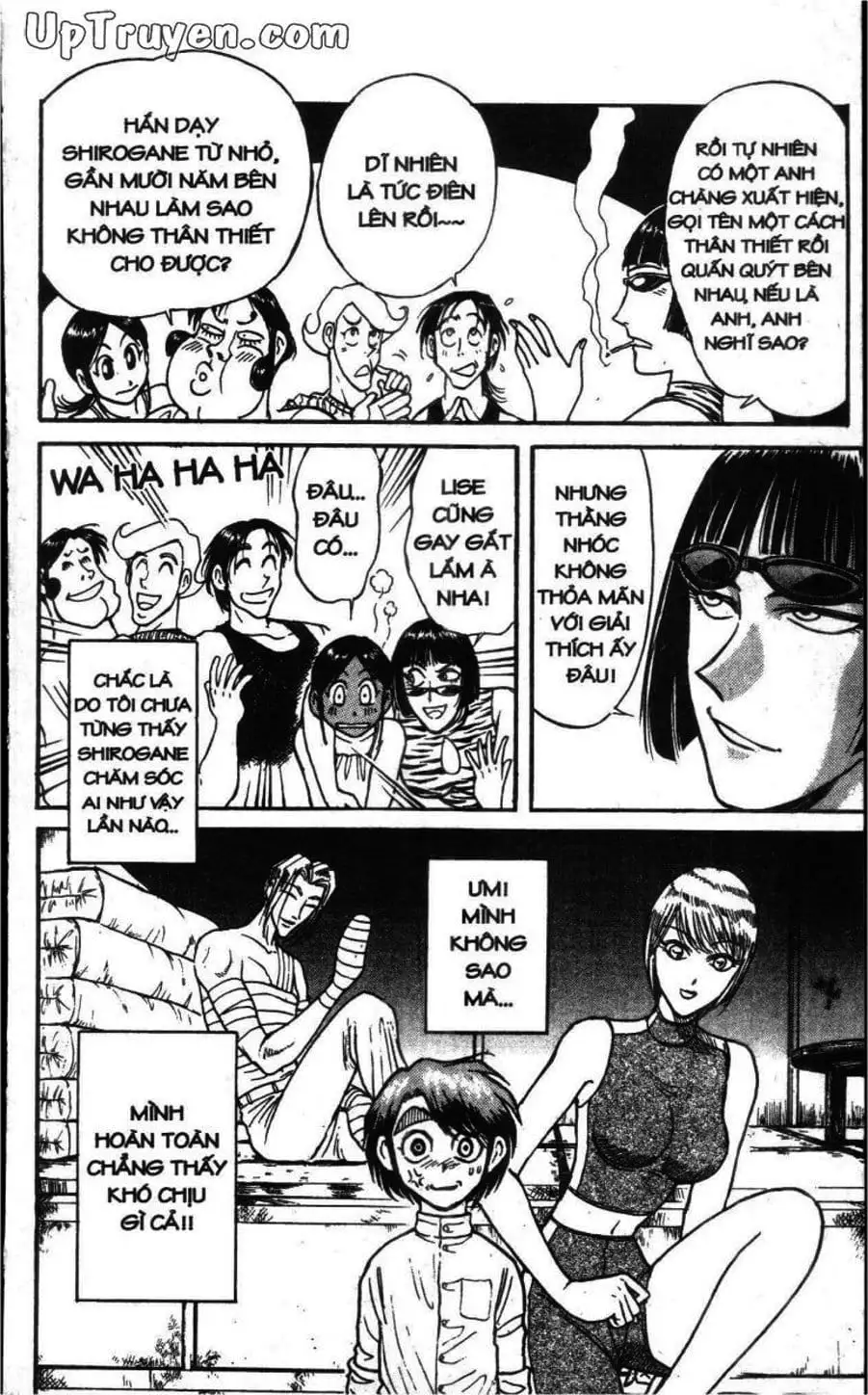 Truyện Tranh Gánh Xiếc Quái Dị - Karakuri Circus trang 5