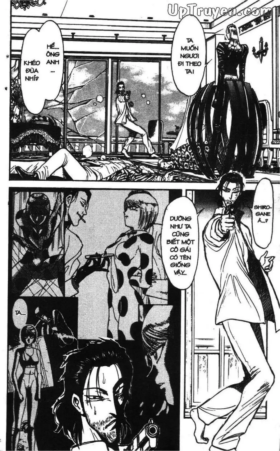 Truyện Tranh Gánh Xiếc Quái Dị - Karakuri Circus trang 5