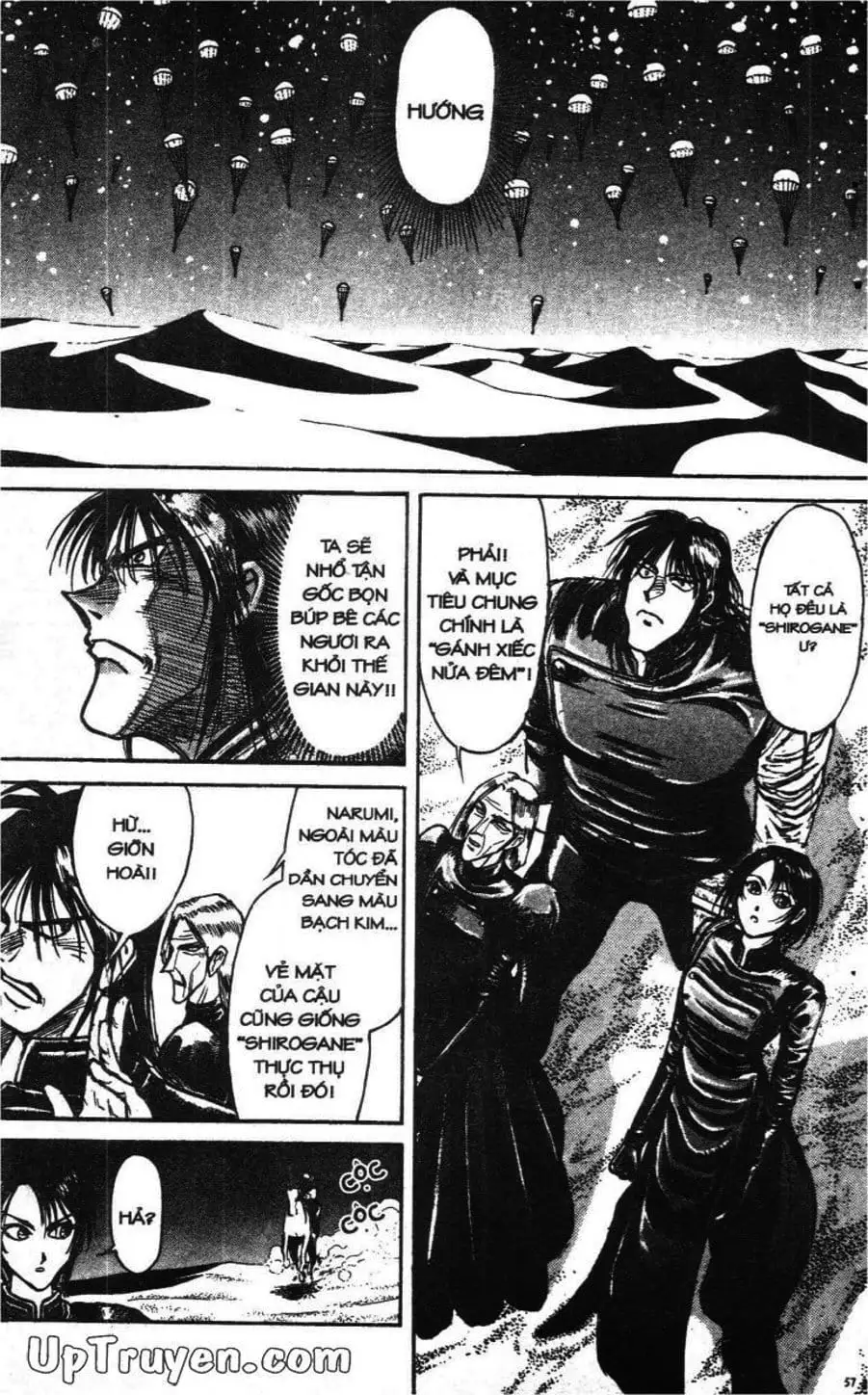 Truyện Tranh Gánh Xiếc Quái Dị - Karakuri Circus trang 5