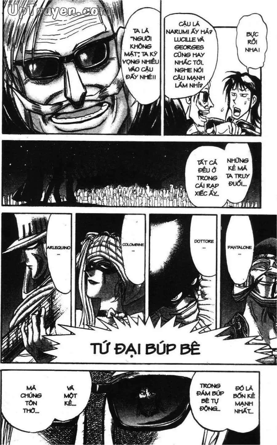 Truyện Tranh Gánh Xiếc Quái Dị - Karakuri Circus trang 5