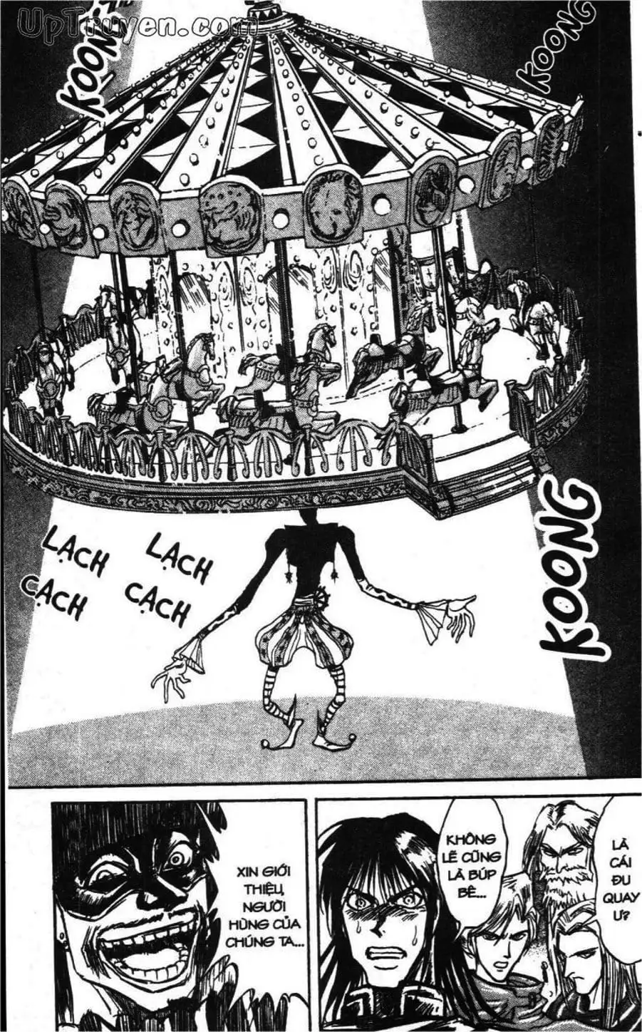 Truyện Tranh Gánh Xiếc Quái Dị - Karakuri Circus trang 5