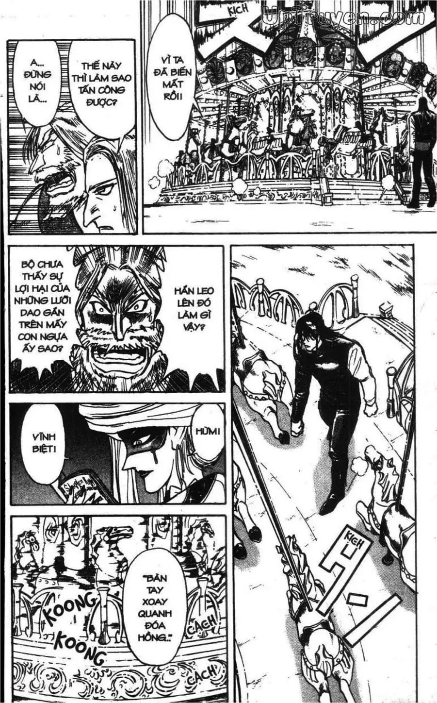 Truyện Tranh Gánh Xiếc Quái Dị - Karakuri Circus trang 5