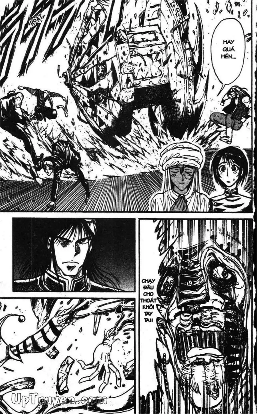 Truyện Tranh Gánh Xiếc Quái Dị - Karakuri Circus trang 5