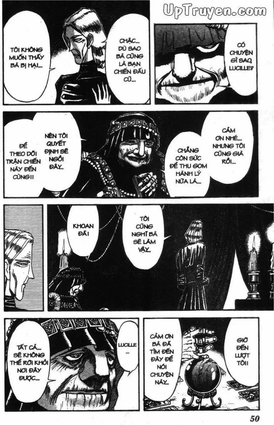 Truyện Tranh Gánh Xiếc Quái Dị - Karakuri Circus trang 5