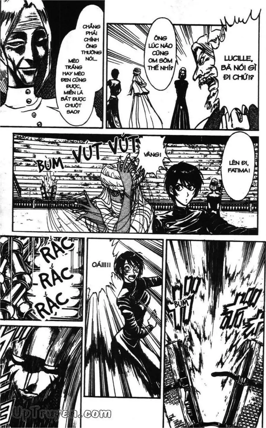 Truyện Tranh Gánh Xiếc Quái Dị - Karakuri Circus trang 5