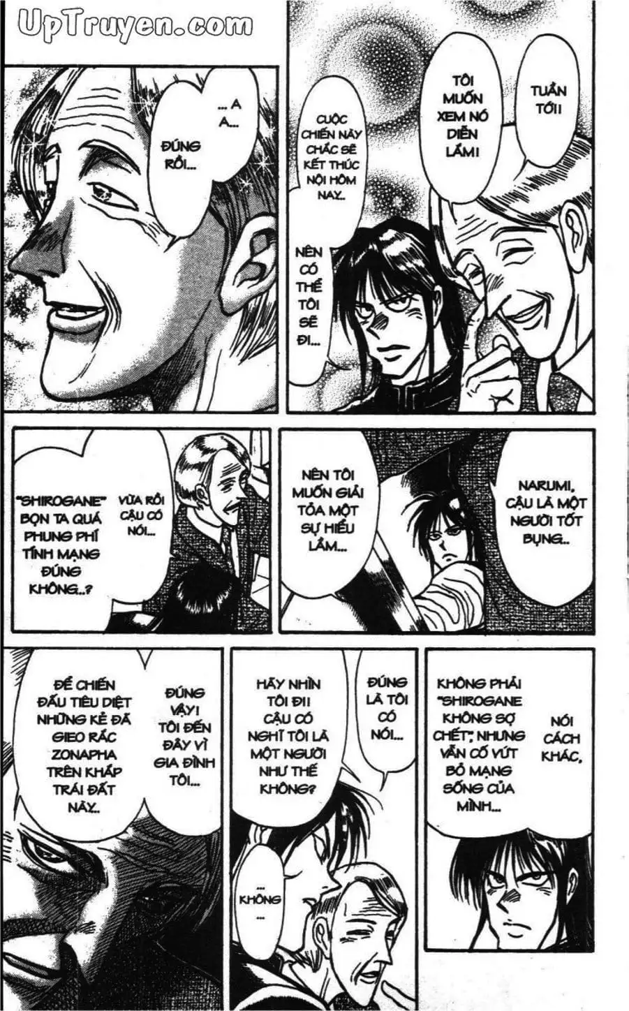 Truyện Tranh Gánh Xiếc Quái Dị - Karakuri Circus trang 5