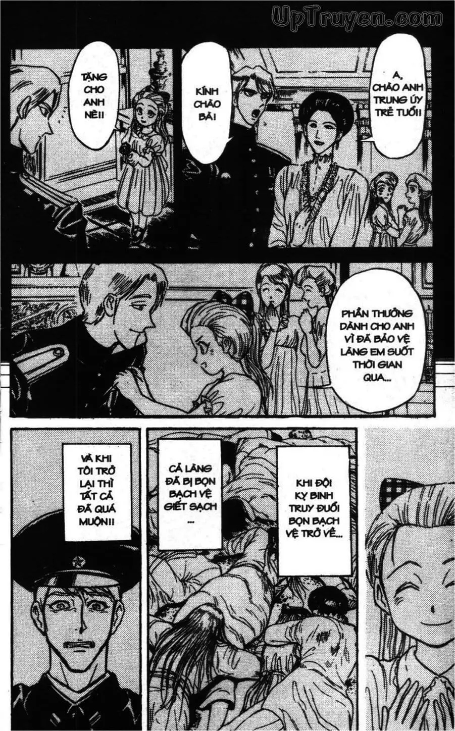 Truyện Tranh Gánh Xiếc Quái Dị - Karakuri Circus trang 5