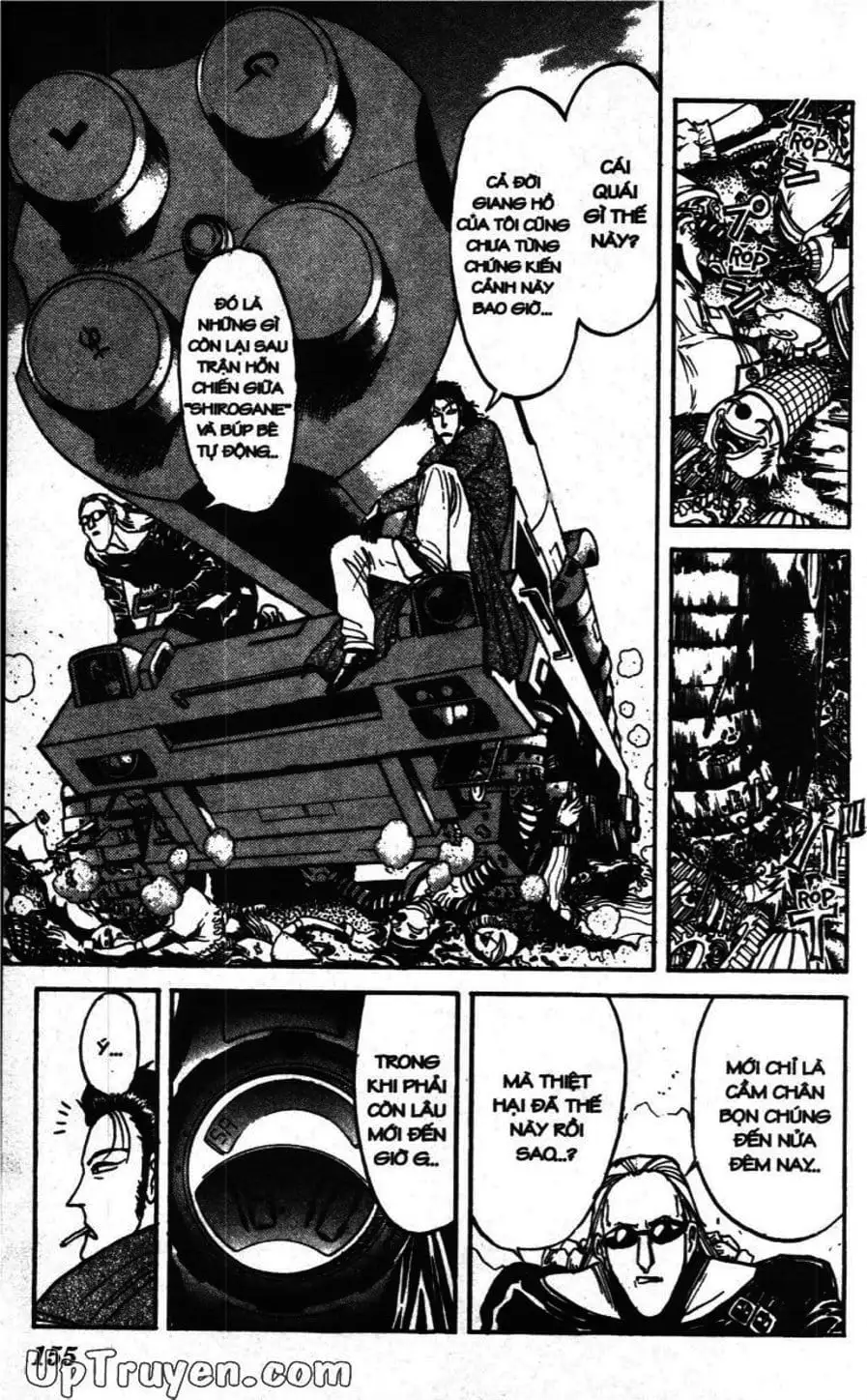 Truyện Tranh Gánh Xiếc Quái Dị - Karakuri Circus trang 5